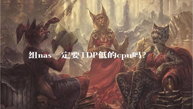 组nas一定要TDP低的cpu吗？