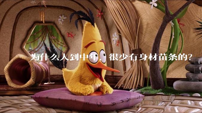 为什么人到中年，很少有身材苗条的？